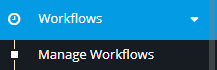 Manage workflows 