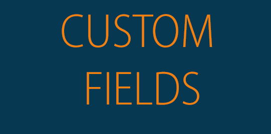 Adding custom fields, and their attributes