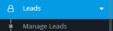 Leads, Manage leads